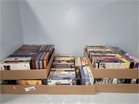 (60+) VHS TAPES, DVDS