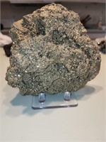 Large Iron Pyrite crystal cluster "Fool's Gold".