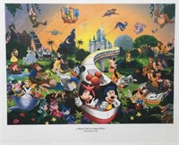 2005 Limited Release Disney Litho Reproduction.