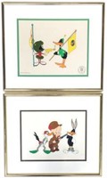 Lot of 2 Warner Bros. Looney Tunes Sericels.