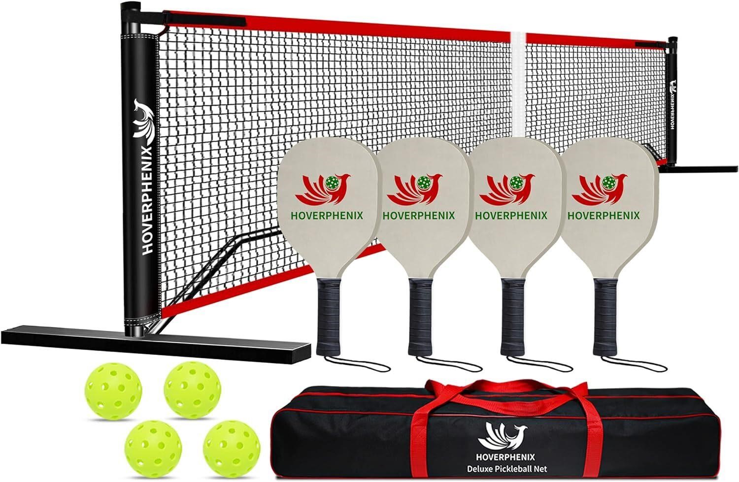 Portable Regulation Size Pickleball Set