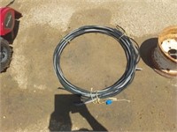 Spool of ground cable