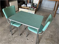 Child's Kitchen Table and Chairs