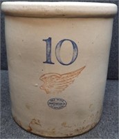 Red Wing 10-Gallon Stoneware Crock