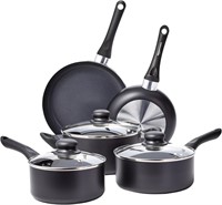 Amazon Basics 8-Pc Cookware Set