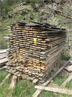 1" X 4" 8' LONG & ASSORTED LUMBER