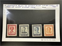 1939-45 WWII VICTORY ISS 67-70 MINT LH SET
