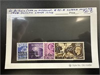 1948 OLYMPIC GAMES GREAT BRITAIN STAMPS 95-8