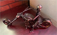 Handmade Metal art motorcycle chopper steel