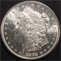 1878-S MORGAN DOLLAR CH BU