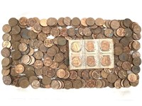 Unsorted 1960's US Penny Lot