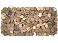 Unsorted Mixed US Penny Lot