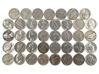 39 US Unsorted Jefferson Nickels