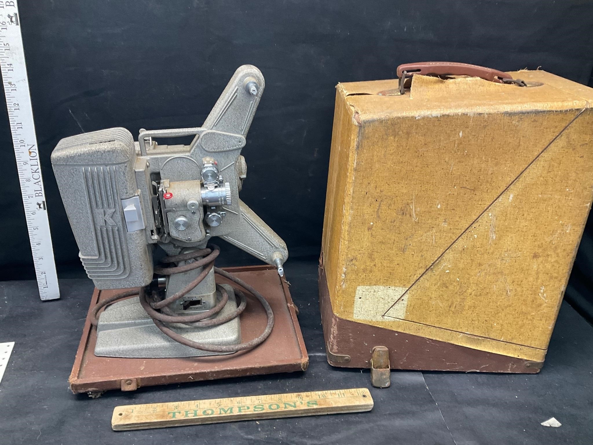 Vintage reel to reel projector