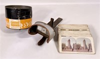 Stereoscope & views (missing sliding view holder)