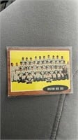 1962 TOPPS RED SOX TEAM