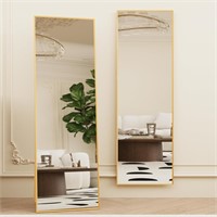 Beauty4U Full Length Mirror  59 x 16  Gold
