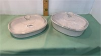 Corning, ware, baking dishes, and lids