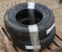 (2) Goodyear 255/70R17 Tires