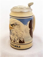 1989 Budweiser Stein Eagle Endangered Species