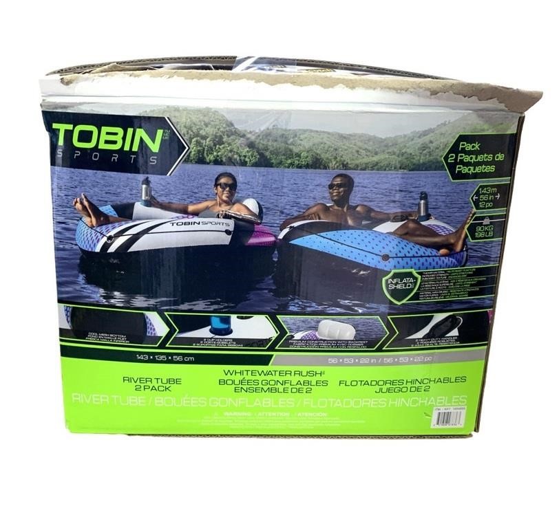 Tobin Sports 2-pck River Tubes *light Use*