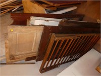 Quantity of Antique Cabinet/Cupboard Doors etc.