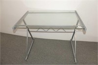 Metal and Glass Desk