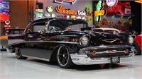 1957 CHEV BEL AIR SUPER CHARGED SPORTS COUPE