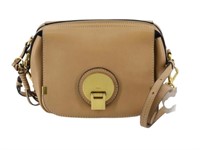 CHLOE Beige Leather Indy Shoulder Bag