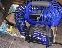 AIR COMPRESSOR WITH EXTRA LINES & NOZZLES