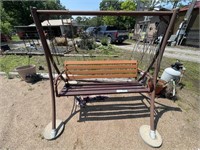 Outdoor Swing Love Seat