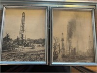 Antique oil rig photos