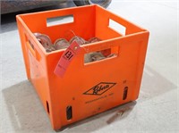 Roberts Plastic Crate with Misc Insulators