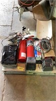 Heaters, new fire extinguishers, scale & propane h
