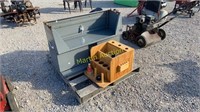Adriane Steel wood top cargo van tool box