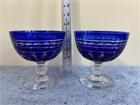 (2) Glass Dishes