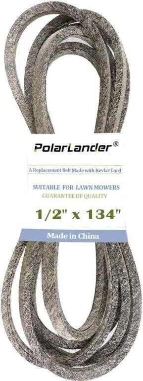 1/2" x 134" Polarlander Mower Deck Belt Made with