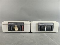 Two Small Sentry Safes