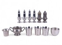 Empire, Williamsburg, Crown & Rose Silver / Pewter