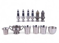 Empire, Williamsburg, Crown & Rose Silver / Pewter