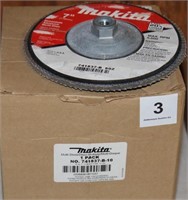 Makita 7" Zirconium abrasive multi disc,