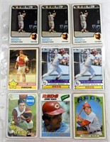 (16) JOHNNY BENCH CARDS 60s & 70s