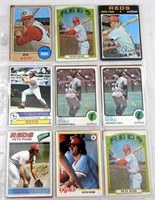 (18) PETE ROSE CARDS 60s & 70s