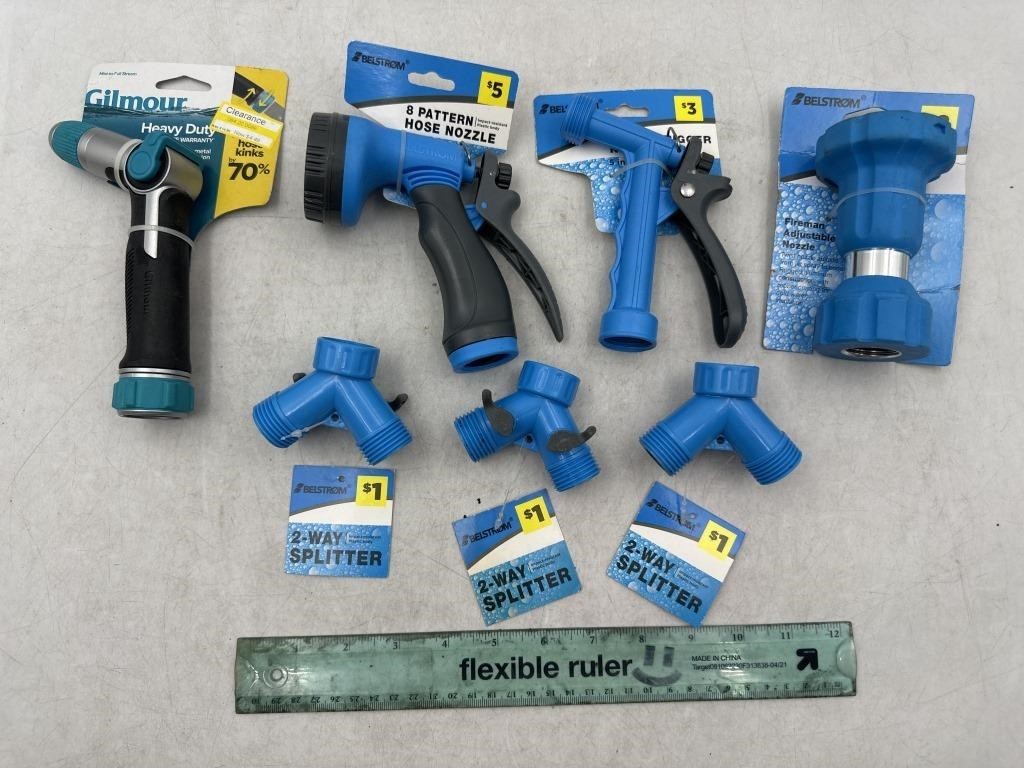 NEW Lot of 7- Hose Attachment