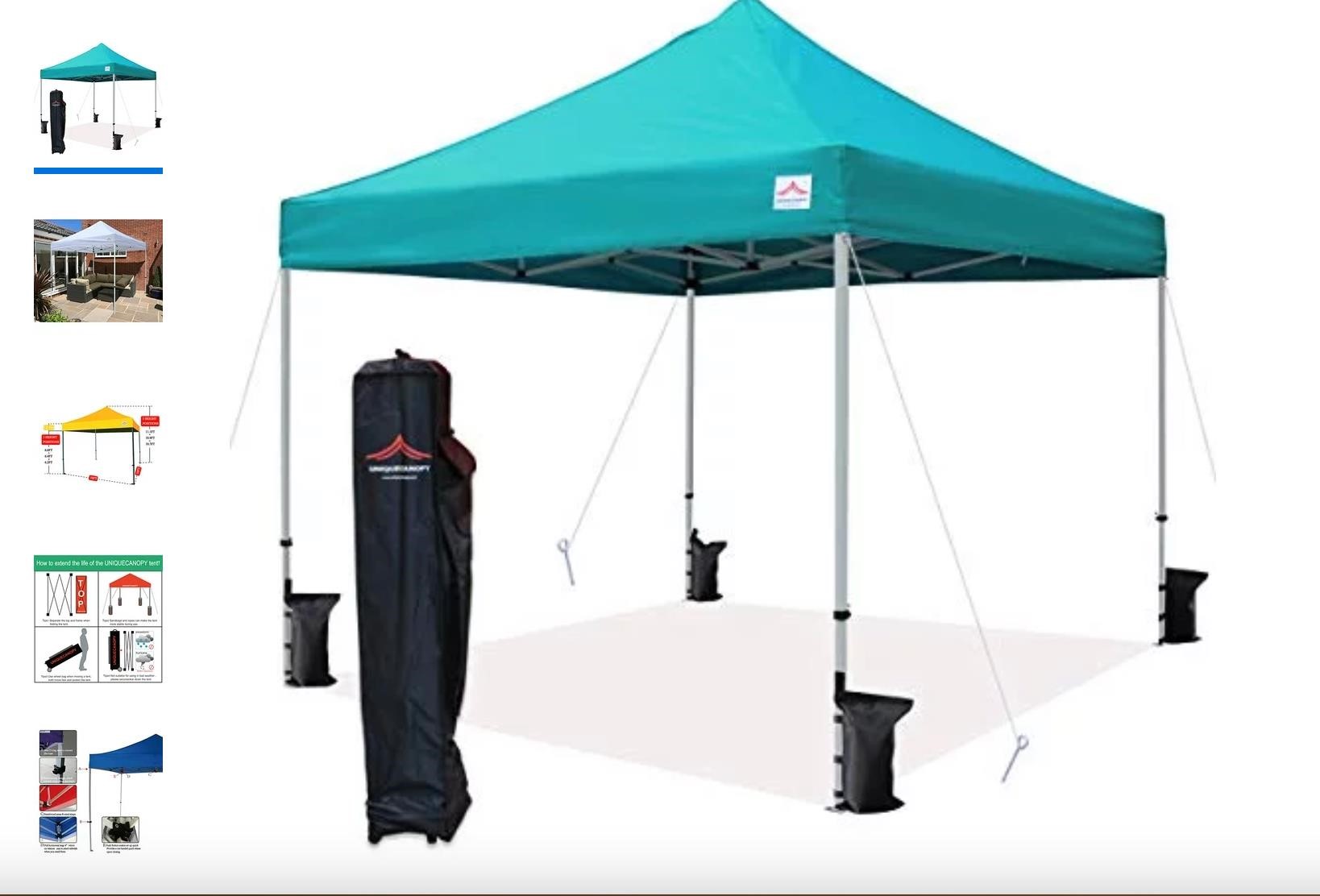 UNIQUECANOPY 10'x10' Ez Pop Up Canopy