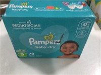 Pampers Size 5 78 Ct