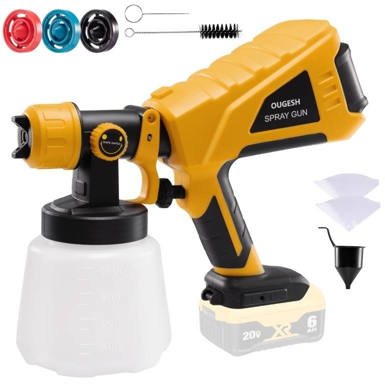 Cordless Paint Sprayer - Compatiable with DEWALT 2