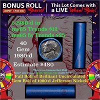 1-5 FREE BU Nickel rolls with win of this 1980-d S
