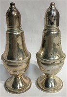 Pair Of Duchin Creation Sterling Weighted Shakers