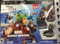 PS3 Disney Infinity Marvel Super Heroes Starter